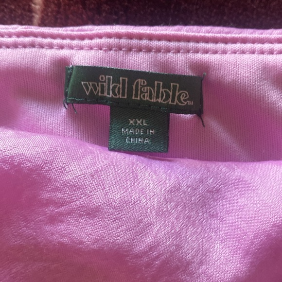 Wild Fable Satin Skirt - Picture 3 of 3